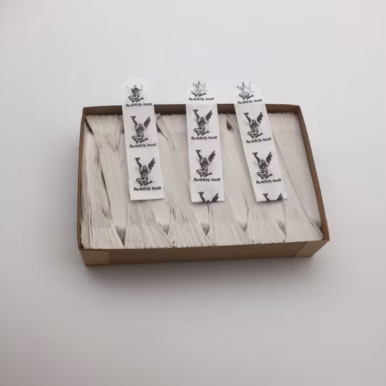 Venta caliente 24 mm blanco pequeño vitela glassiness sello bolsas cera papel bolsitas